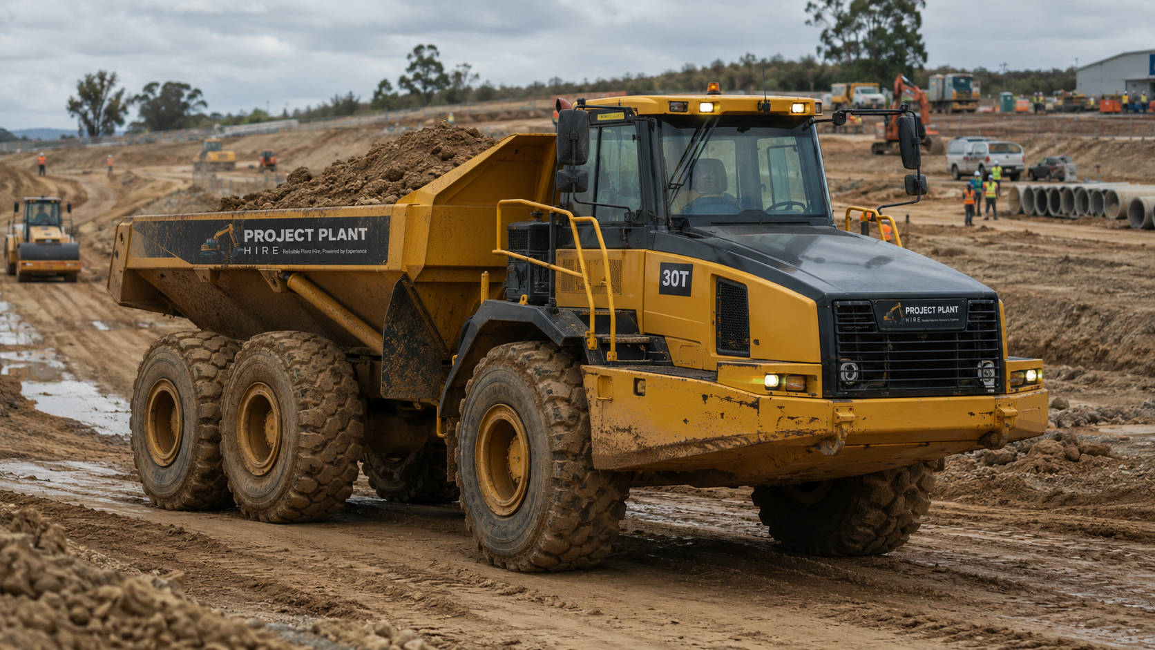 30 Ton ADT Hire